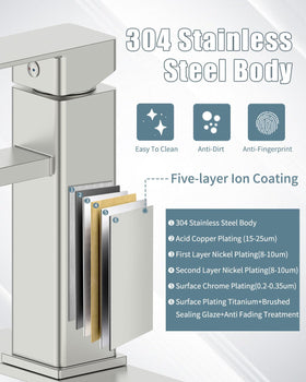 Casavilla single-handle control demonstrates precise temperature and flow