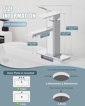 Casavilla included supply lines simplify DIY installation.