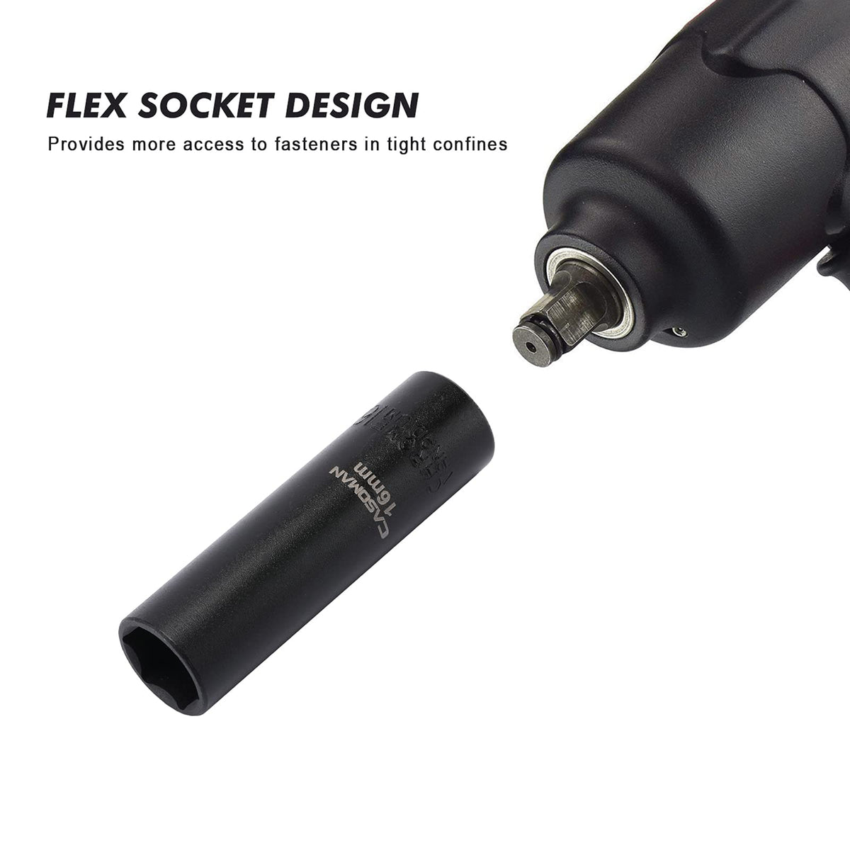 CASOMAN finish resists corrosion for long-lasting durability