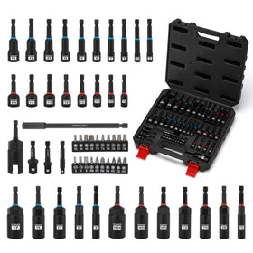Casoman 55-piece nut driver set contents displayed for easy selection.