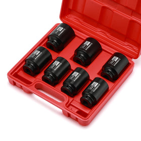 CASOMAN 7-piece axle socket set covers 1-3/8 to 1-3/4 in