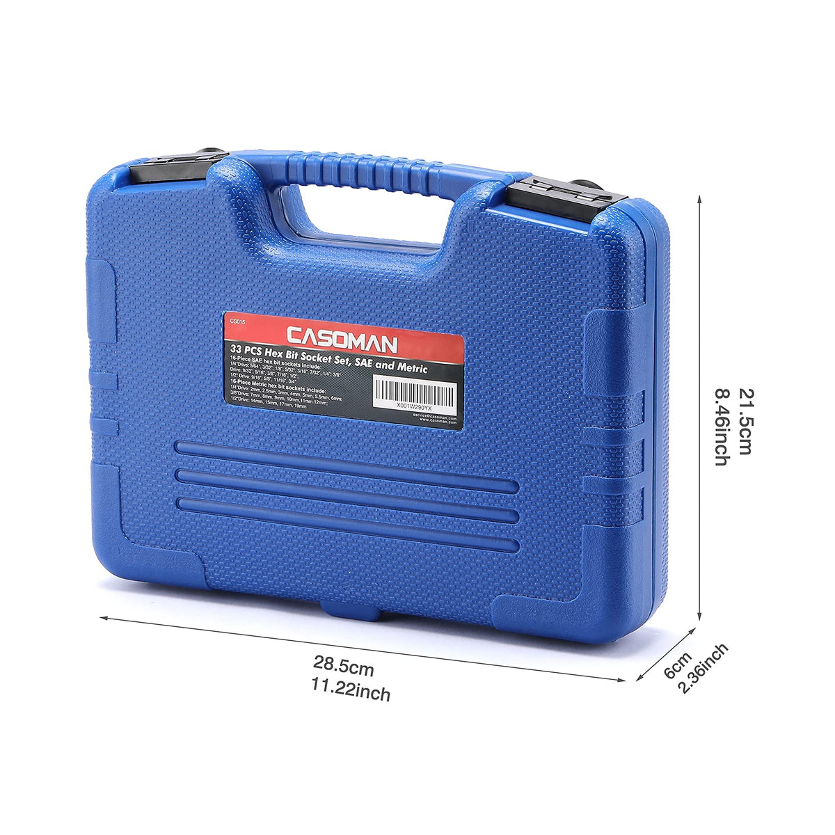 ANSI standard kit with a 1 year warranty