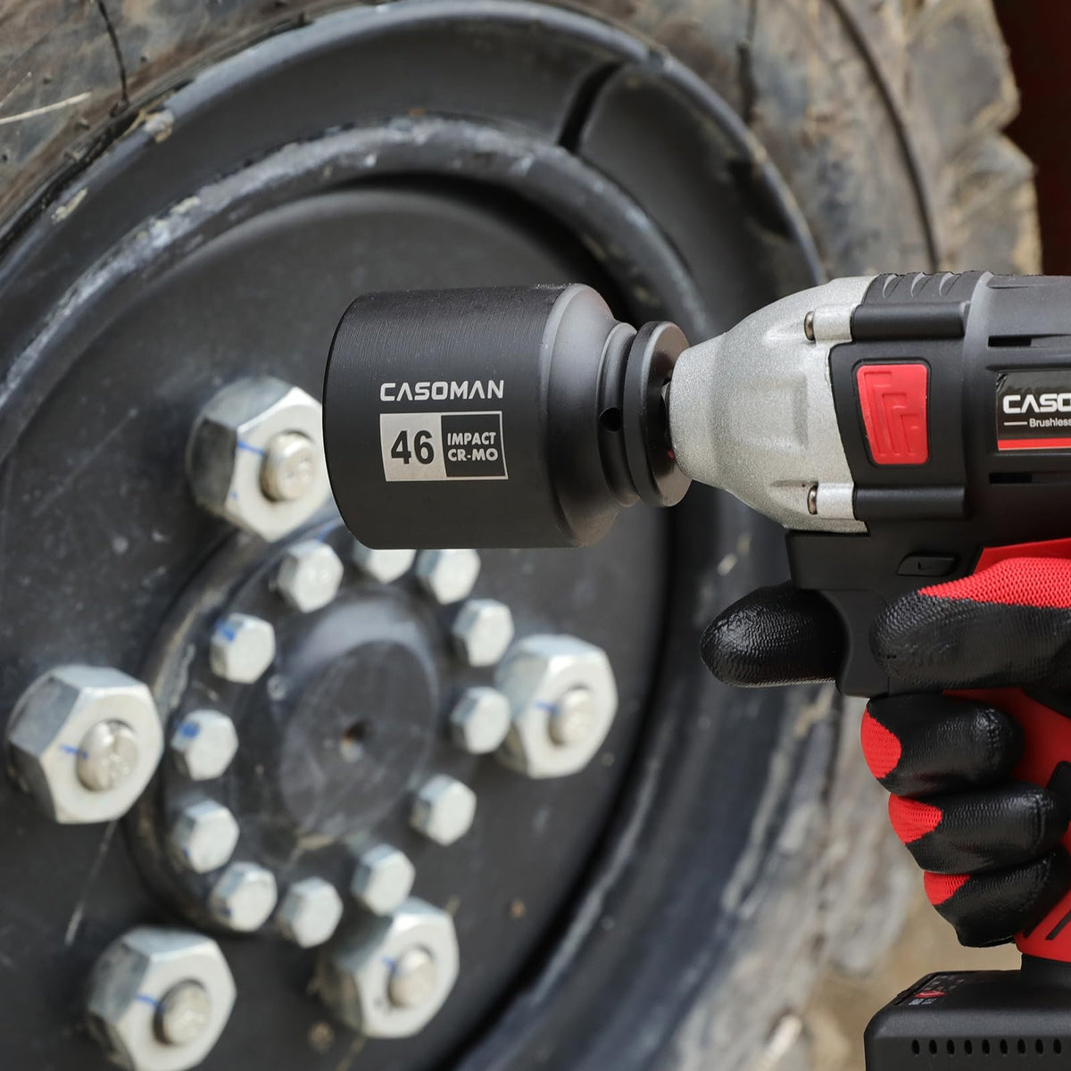 CASOMAN socket ideal for high-torque automotive fasteners and repairs
