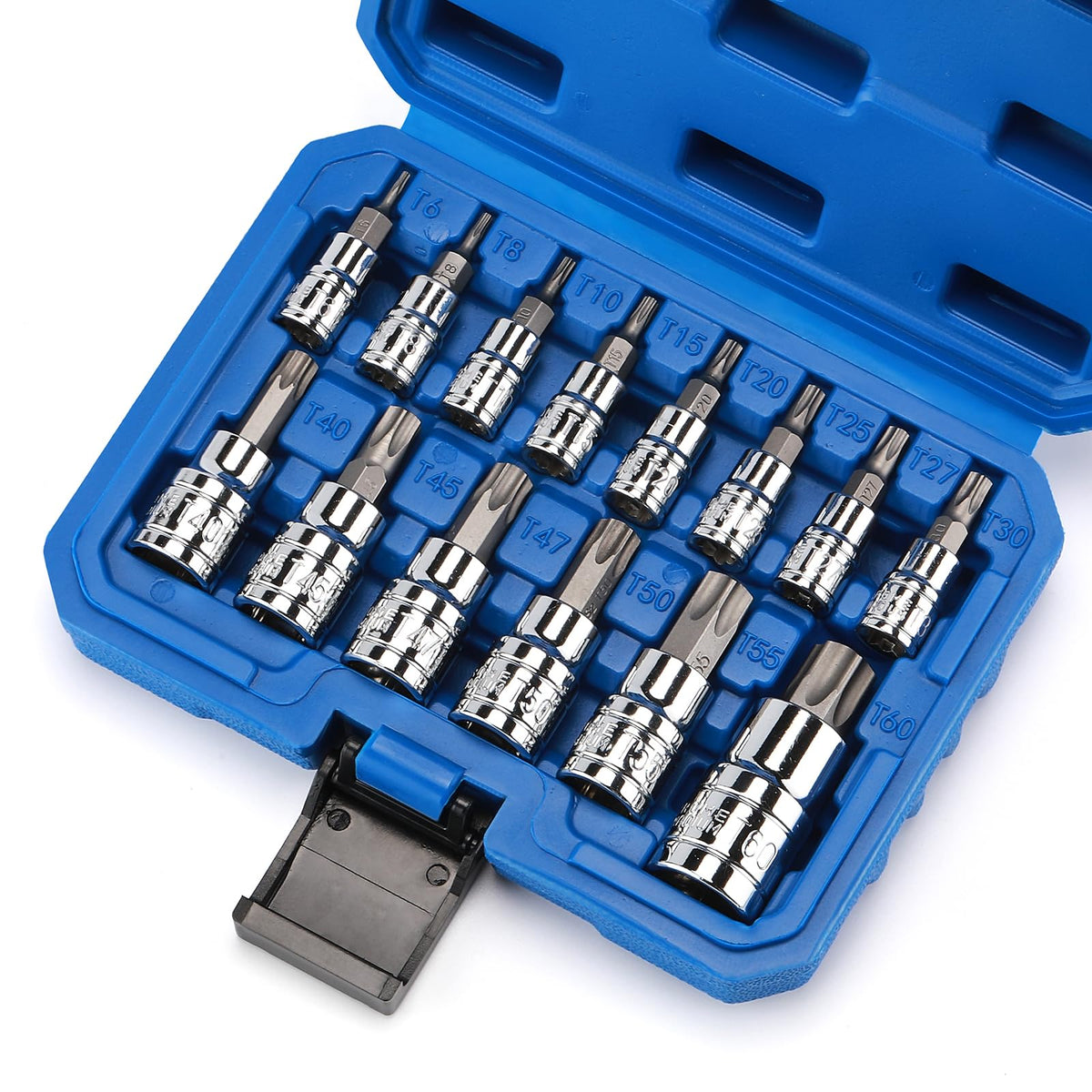 Casoman chamfered bit ends reduce edge damage during use