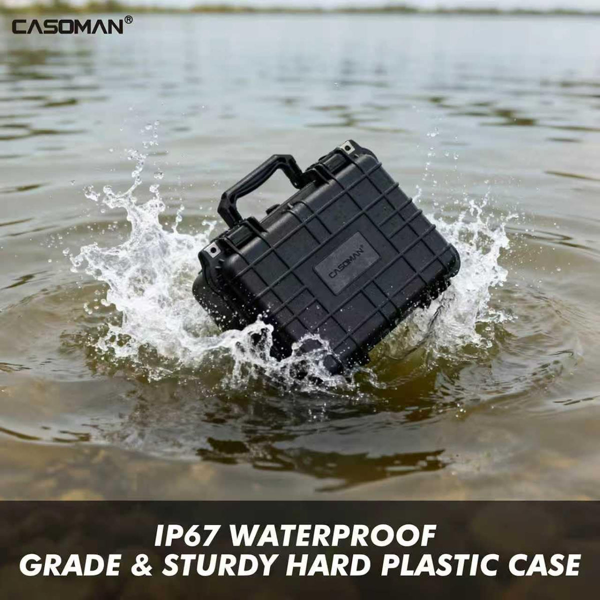 CASOMAN compact portable case design for on-the-go protection