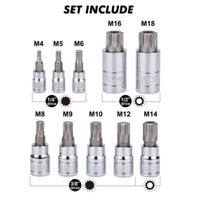 CASOMAN CR-V sockets deliver strong torque for tough fasteners.