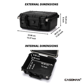 CASOMAN dual locking system adds extra security for equipment
