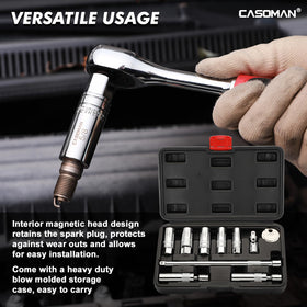 CASOMAN 10-inch extension bar extends reach in cramped engine bays