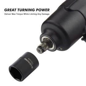 CASOMAN heavy-duty blow-molded case keeps sockets organized
