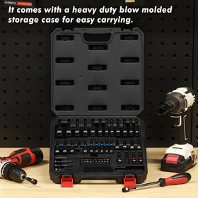 Casoman heavy-duty storage case helps organize tools.