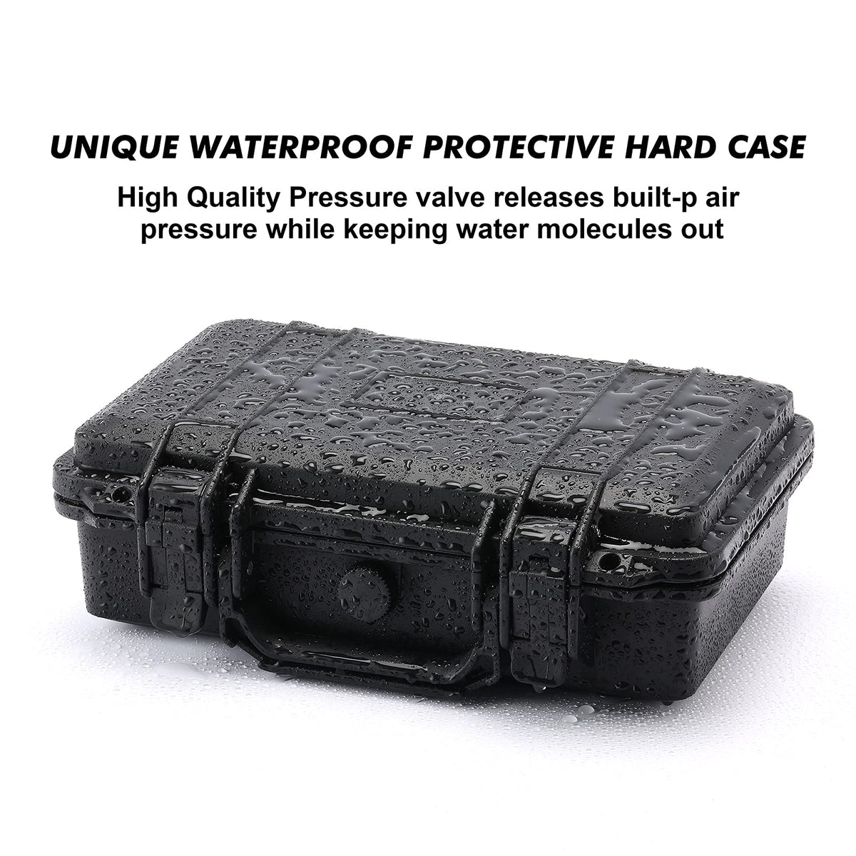 Casoman IP67 box provides dustproof and water protection.