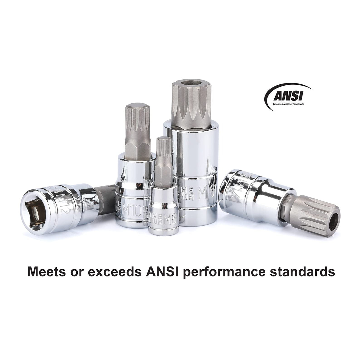 CASOMAN M4–M18 drive range covers common fasteners.