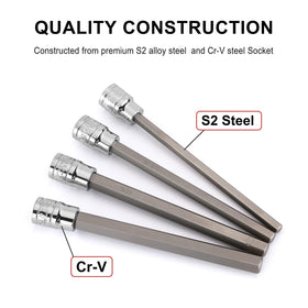 Casoman precision chamfered ends ensure smooth entry.