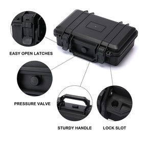 Casoman pressure valve releases air while keeping moisture out.