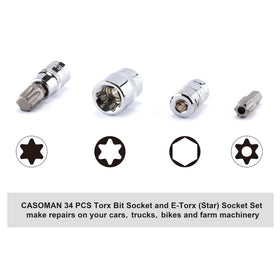 Casoman S2 steel bits ensure hardness and longevity under heavy use.