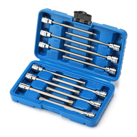 Casoman full torx socket set showing 12 pieces with long reach for deep fasteners.