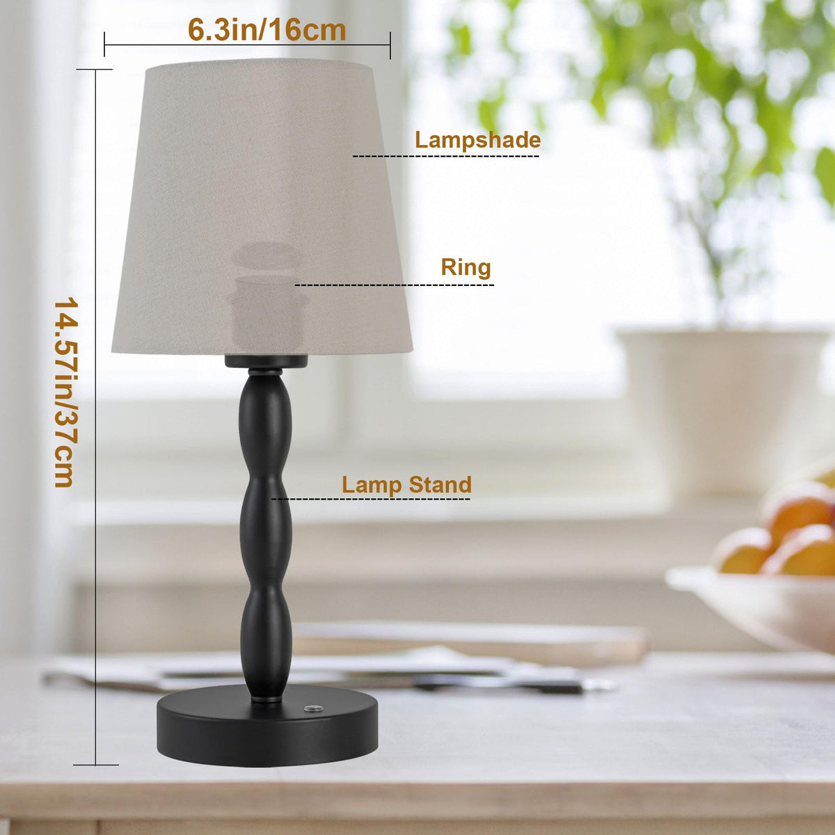 CASTLELIFE E26 dimmable bulb included for instant illumination