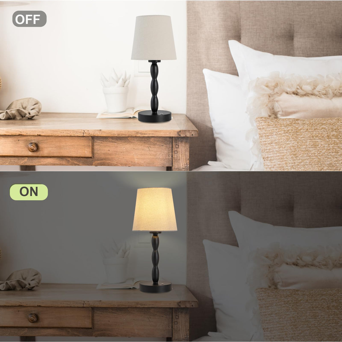 CASTLELIFE modern fabric shade adds stylish decor to any room