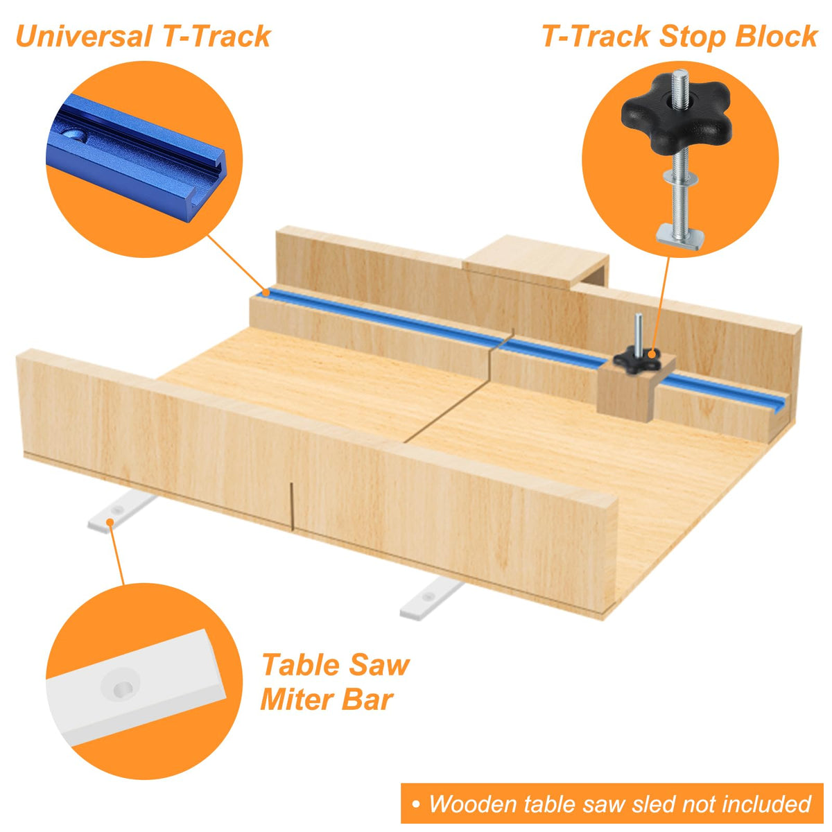 Catcan star knob and bolt secure settings for repeatable measurements