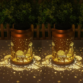 Cawalap outdoor lights illuminate porches and yards with a warm, decorative glow.