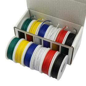CBAZY Hook Up Wire Kit green 24 AWG wire for hobby projects
