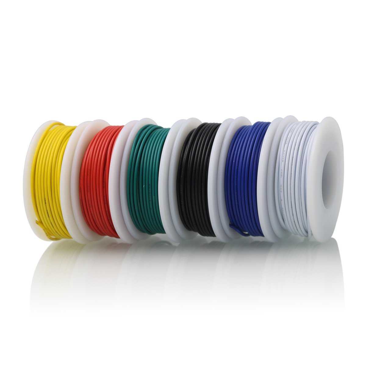 CBAZY Hook Up Wire Kit multicolor 24 AWG wire for versatile prototyping