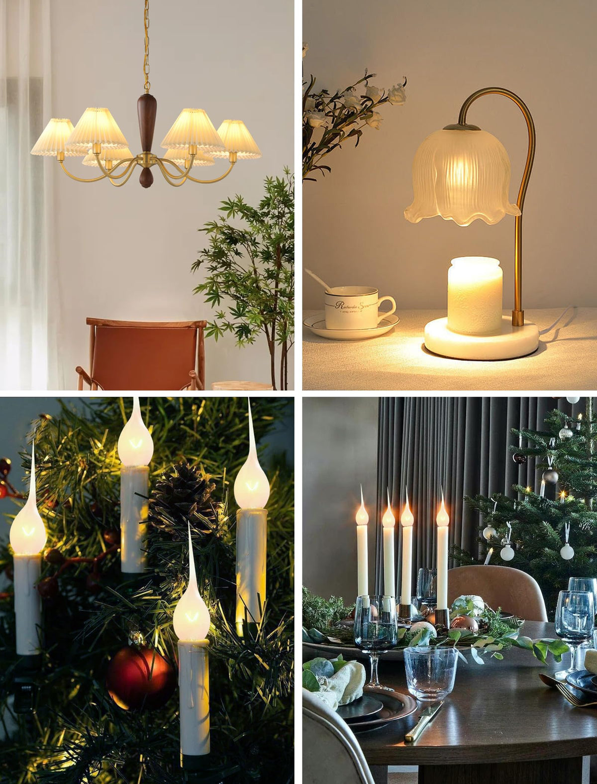 Cbebew warm glow for indoor and outdoor holiday lighting.