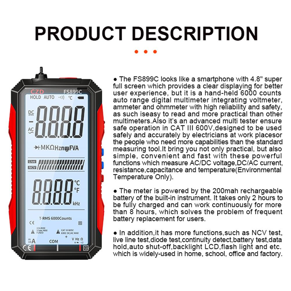 CBGYYWF FS899L data hold and torch support in challenging spaces