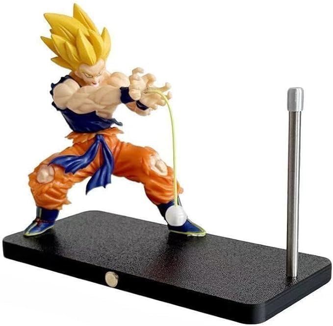 CBKSUHBADE Super Saiyan night light with wave effect for dynamic ambiance in any room.