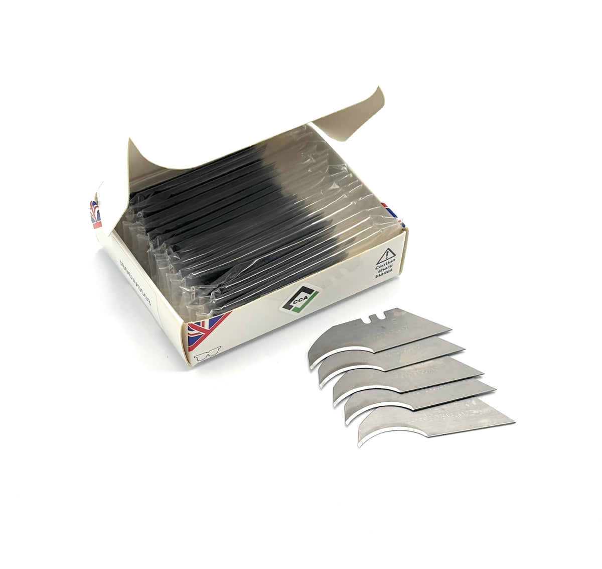CCA concave blade fit Dolphin and Stanley—easy replacement for quick jobs