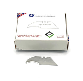 CCA concave blade pack 100—durable steel for long-lasting flooring cuts