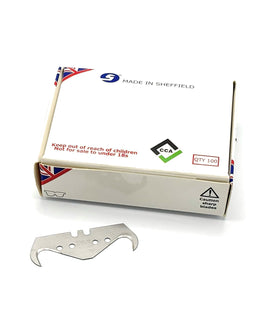 CCA blades made in Sheffield, England for reliable performance.
