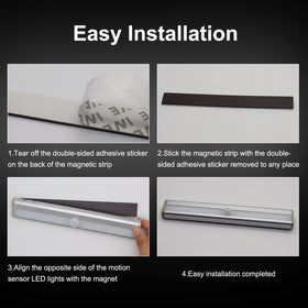 Versatile RV step light for cabinets, closets, and storage