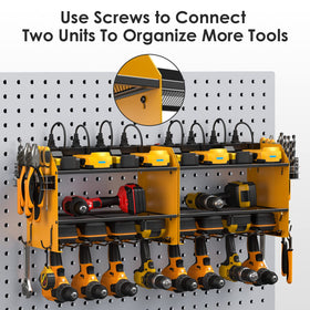 Pegboard-ready mounting for easy installation and future expansion