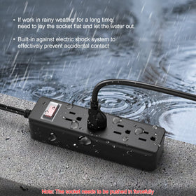 CCCEI ETL-listed weatherproof strip ensures safe outdoor use.