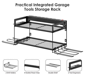 Wall-mount design by CCCEI saves floor space in your workshop.