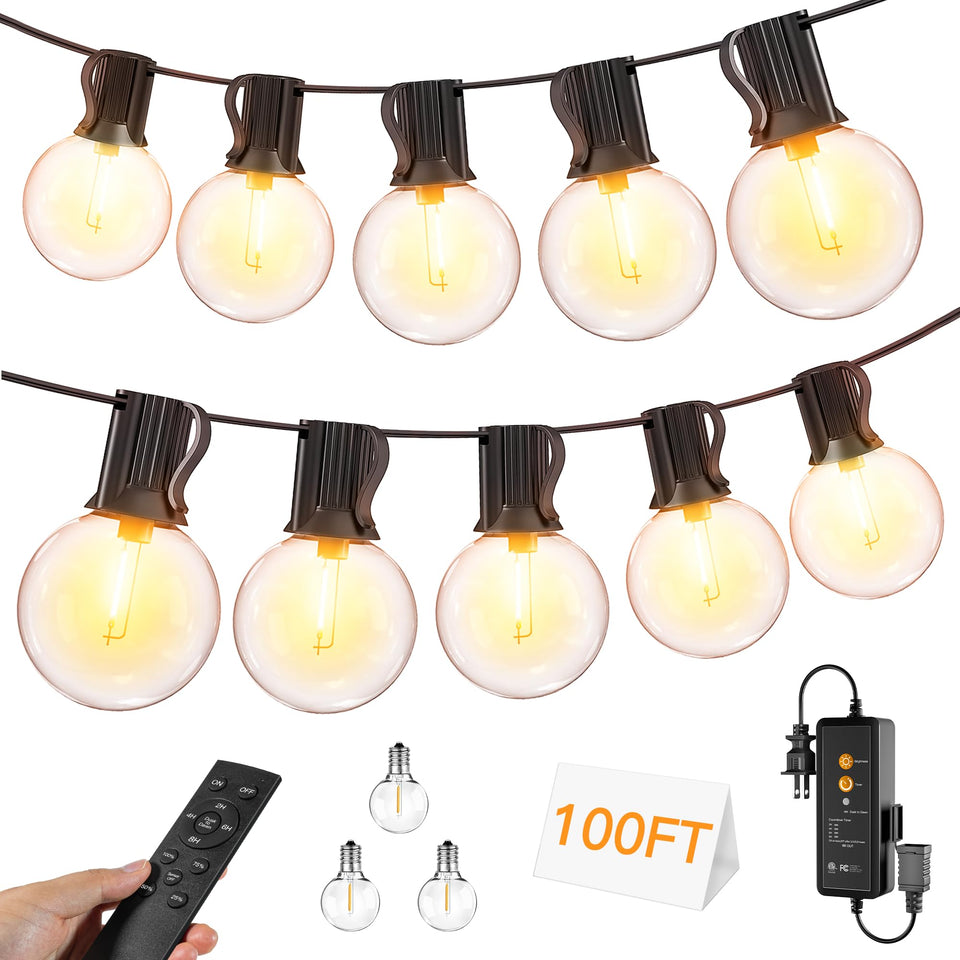 Ccinny G40 outdoor lights with dusk sensor for automatic ambiance