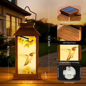 Ccinny garden path-lit lantern adds subtle guidance at night