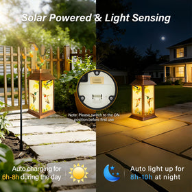 Ccinny IP44 waterproof lantern withstands rain and splashes