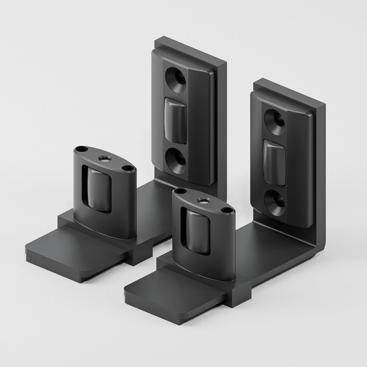 CCJH 2-pack floor guide rollers for smooth barn door movement.