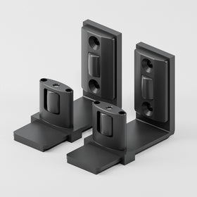 CCJH 2-pack floor guide rollers for smooth barn door movement.
