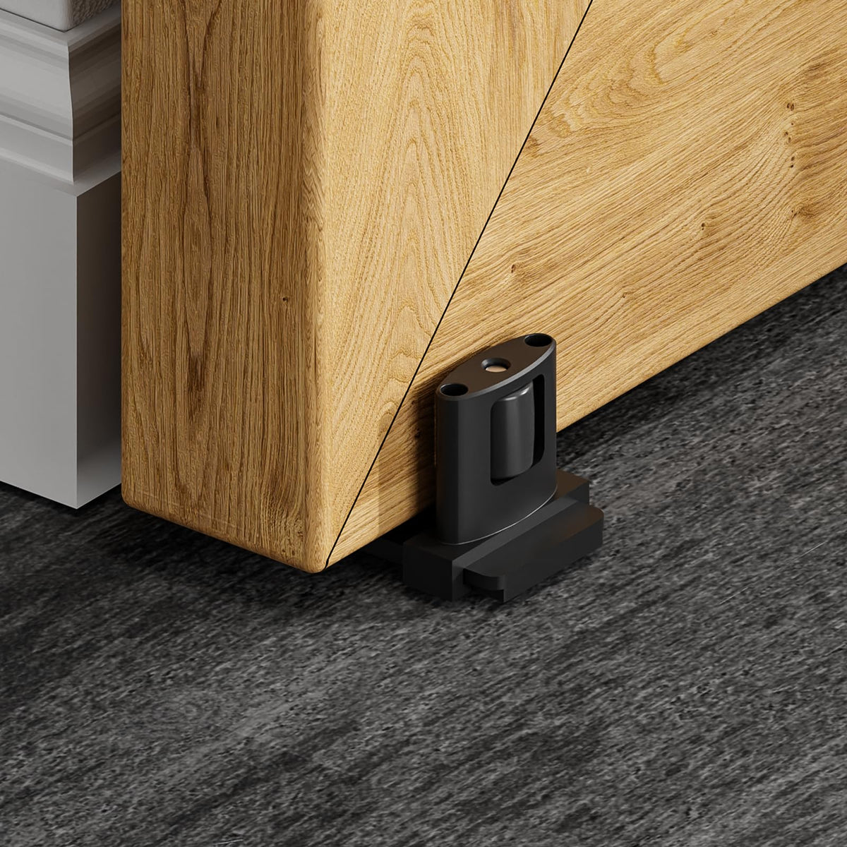 CCJH durable steel frame floor guide supports heavy-duty sliding.