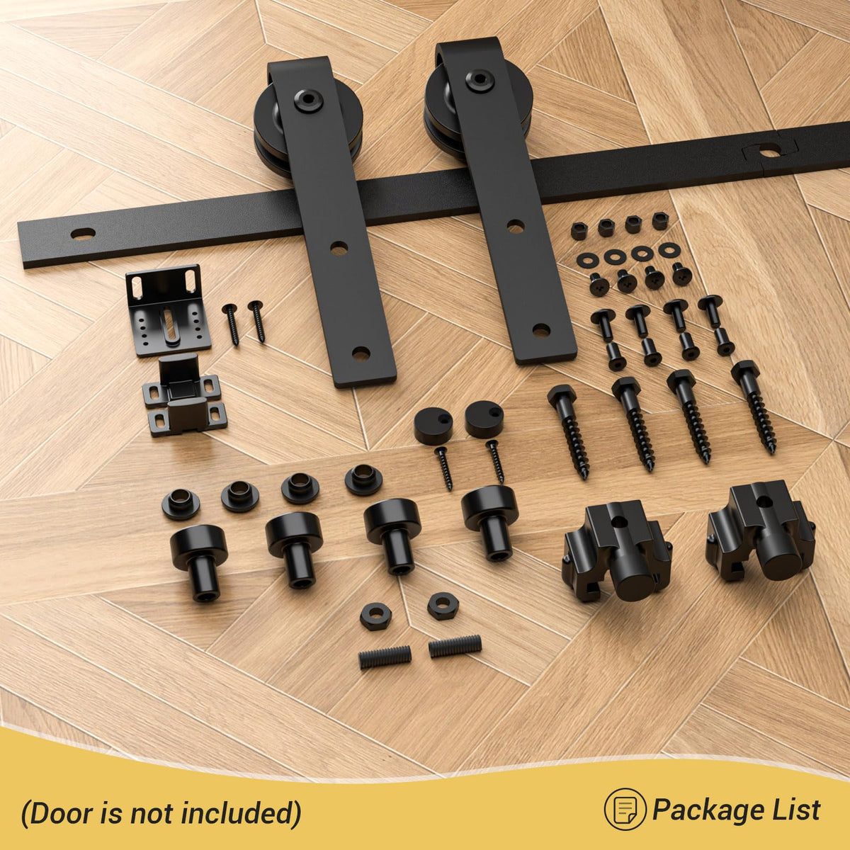 CCJH door usage scenarios illustrate versatile closet, cabinet, and storage solutions.