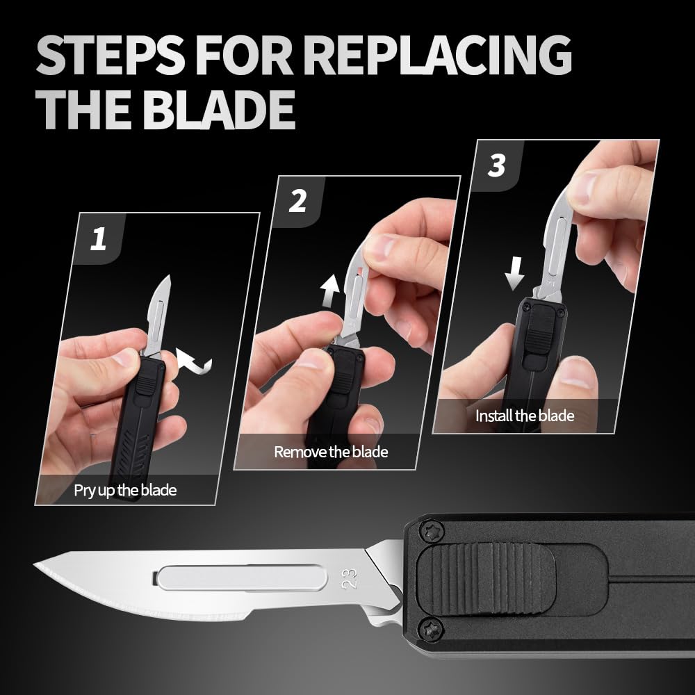 cckk blade storage pack keeps replacement blades organized.