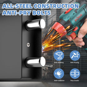 CDC DIGI mounting bolts ready for shelf, desk, or cabinet installation