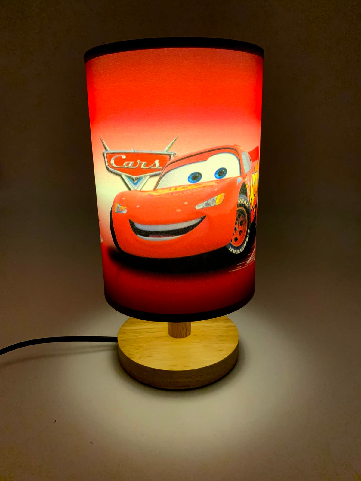 CDecor table lamp open shade diffuses light for cozy living spaces