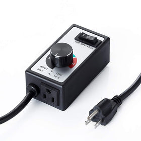 CDMALL AC motor speed controller front view for space-saving placement