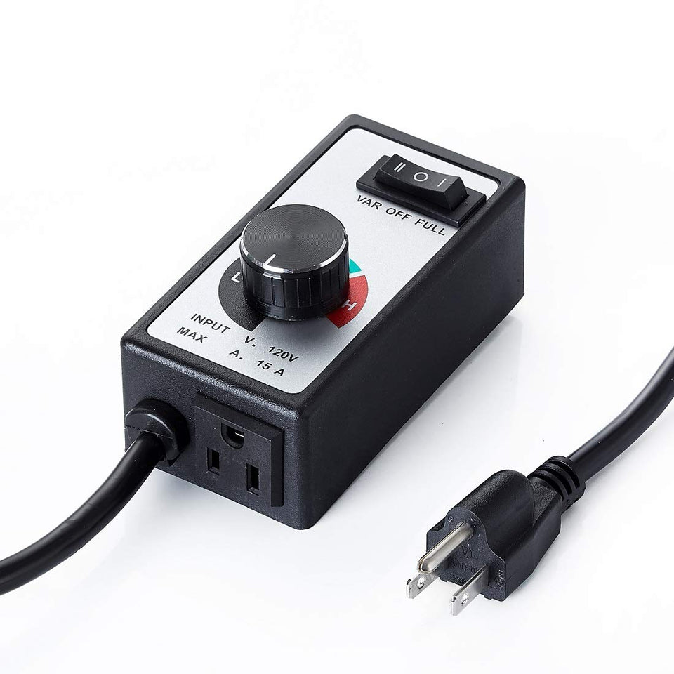 CDMALL AC motor speed controller front view for space-saving placement