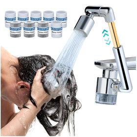CECEFIN 1440deg sink extender arm extends reach for kitchen and bath tasks.