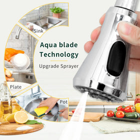 CECEFIN aqua blade mode for powerful in-sink cleaning